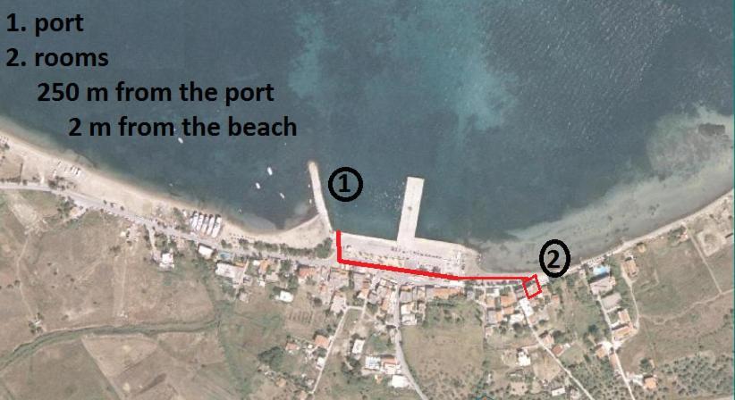 Paschalitsa Rooms Πρίνος Εξωτερικό φωτογραφία